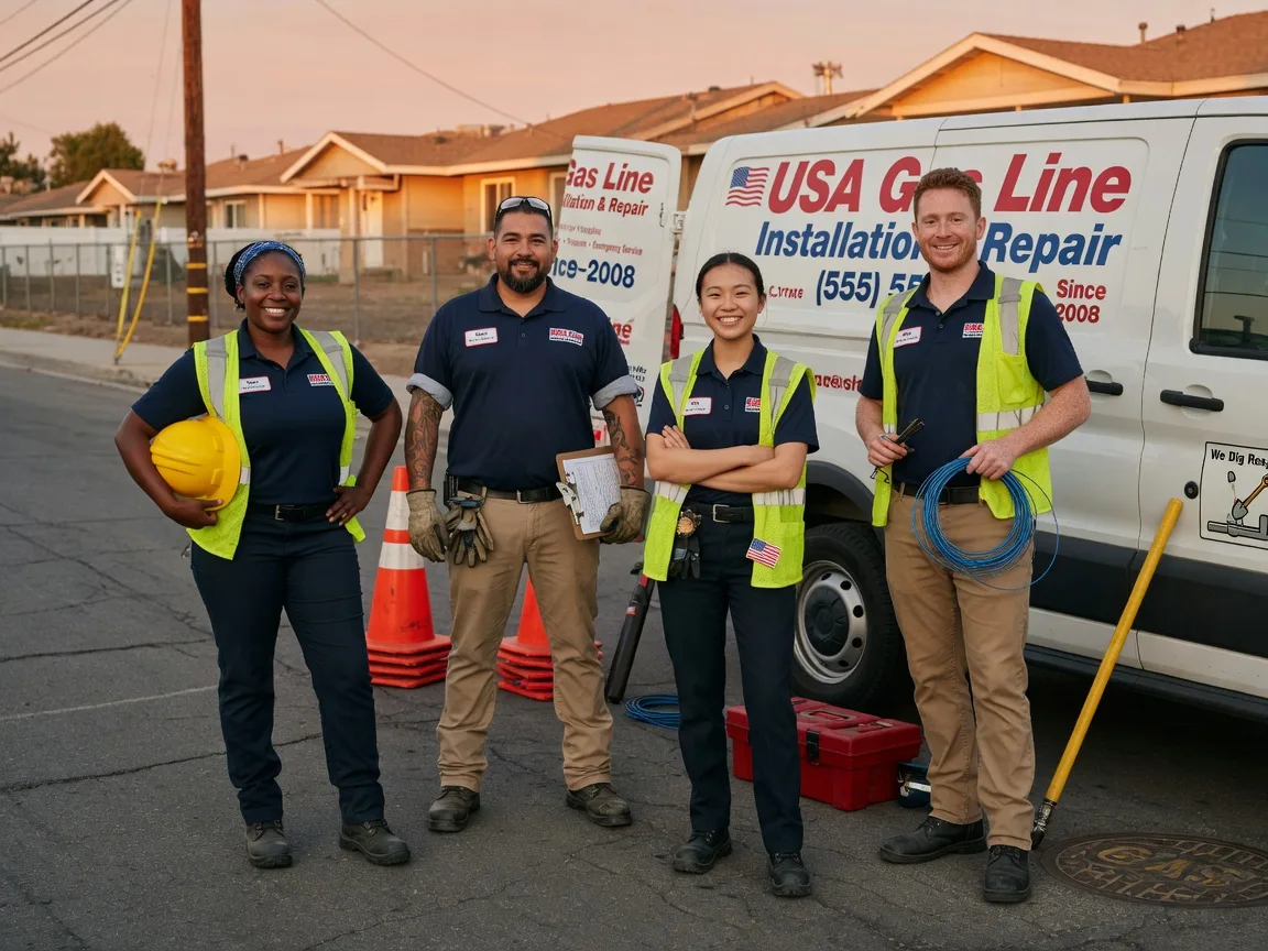 Gas Line Installation company in Norco, LA